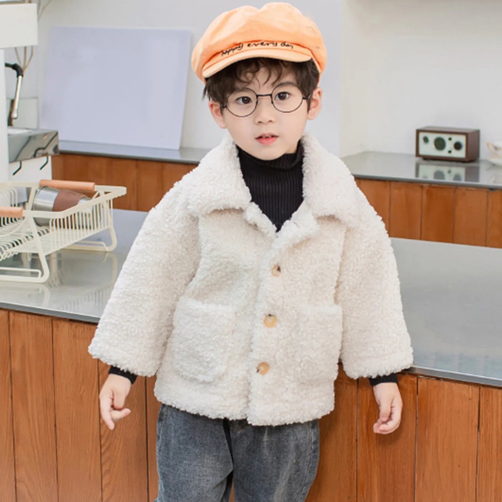 Toddler Girls Fleece Coat